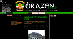 Desktop Screenshot of brazenhead.co.uk