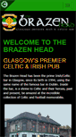 Mobile Screenshot of brazenhead.co.uk