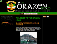 Tablet Screenshot of brazenhead.co.uk